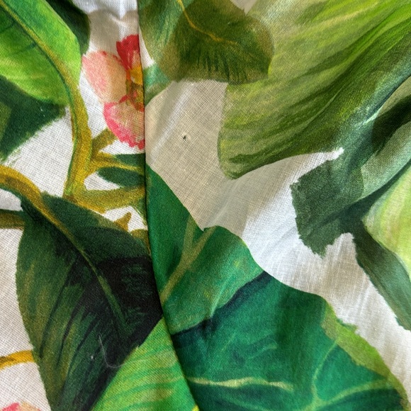 Persifor tropical flora gauze tunic - Picture 8 of 9